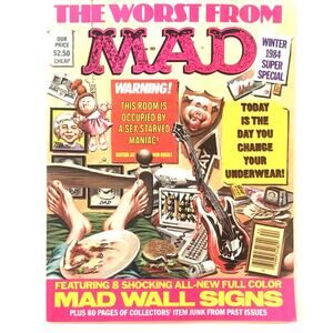 Mad Magazine Super Special Winter 1984 Vintage 1984 GUC